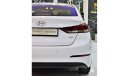 هيونداي إلانترا EXCELLENT DEAL for our Hyundai Elantra 2018 Model!! in White Color! GCC Specs