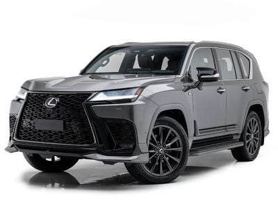 لكزس LX 700h F سبورت أوتوبارك - تيتانيوم/أحمر - 2026 - كامل المواصفات