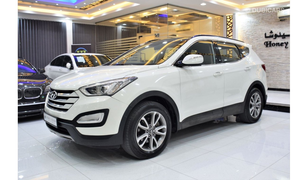 Hyundai Santa Fe GL Top EXCELLENT DEAL for our Hyundai SantaFe 4WD ( 2013 Model ) in White Color GCC Specs