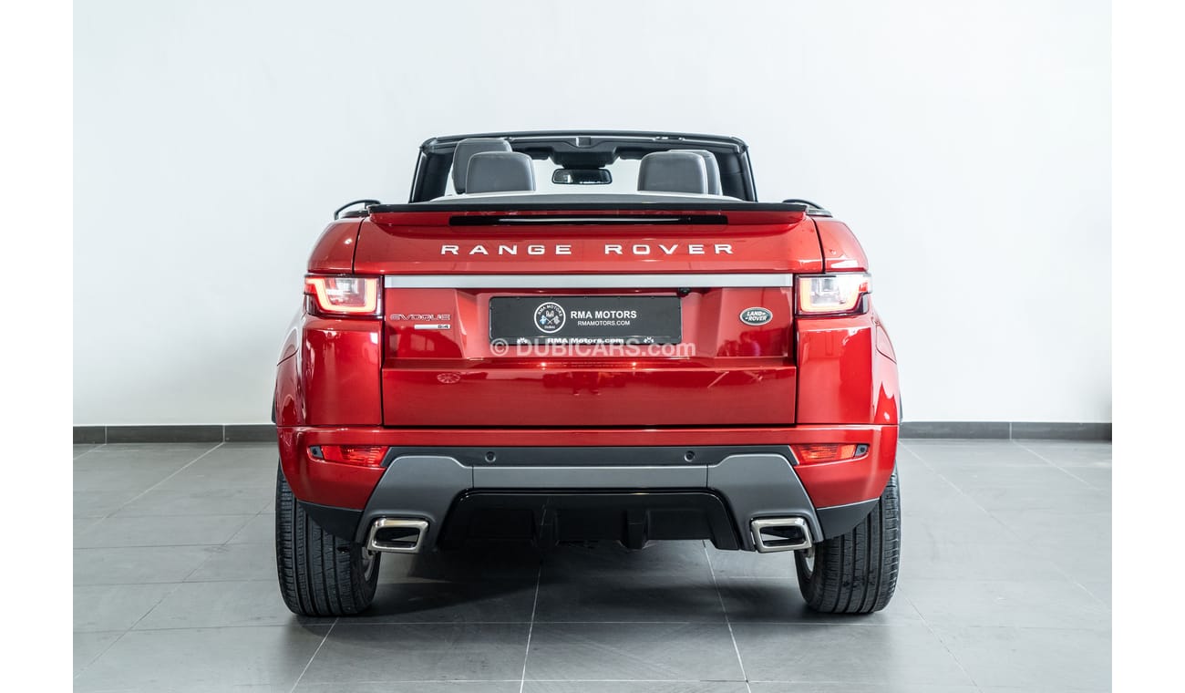 Land Rover Range Rover Evoque 2017 Range Rover Evoque Convertible / Extended Warranty & Full Land Rover Service-History
