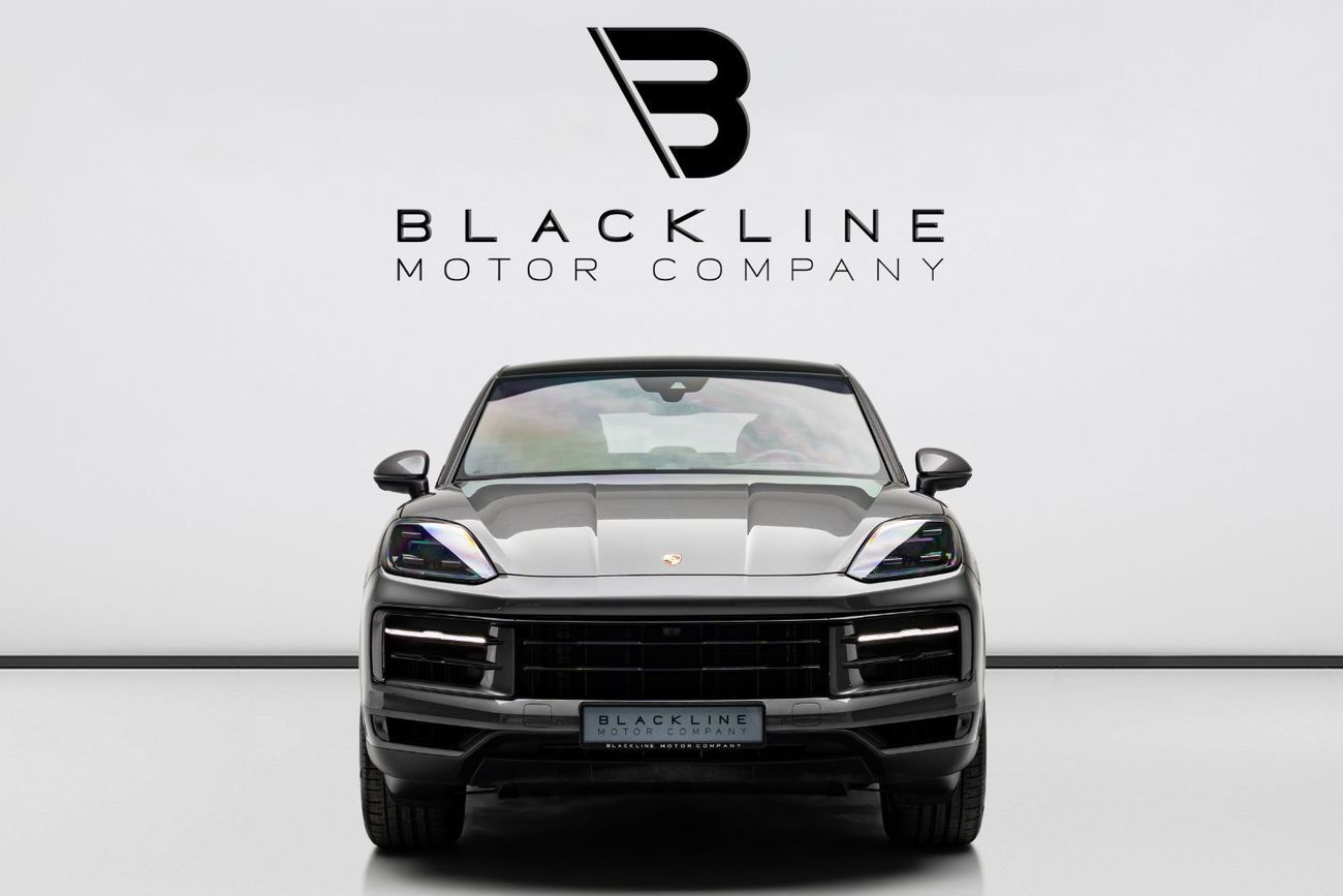 Porsche Cayenne Base Coupe 2025 Porsche Cayenne Coupe, March 2027 Porsche Warranty, Low KMs, GCC