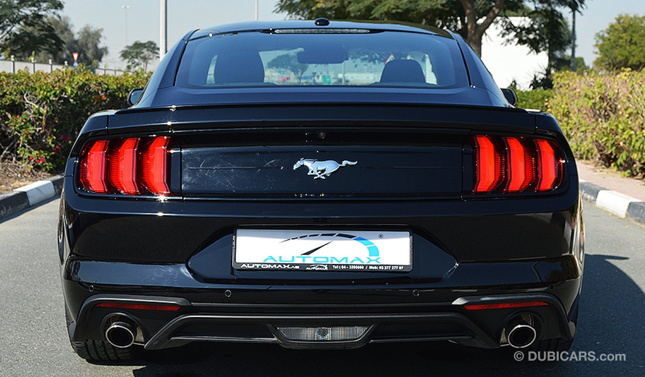 Ford Mustang Ecoboost 2019, GCC, 0km w/ 3 Years or 100,000km Warranty and 60,000km Service at Al Tayer Motors