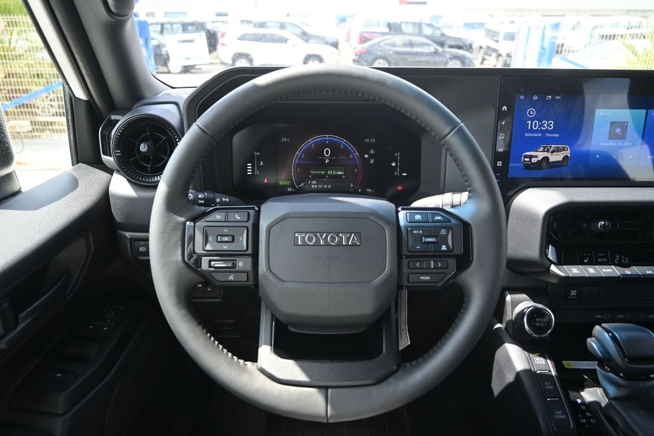 تويوتا برادو Toyota LC Prado, i-Force Max 2.4L Turbo L4 Hybrid, Color White Model 2025
