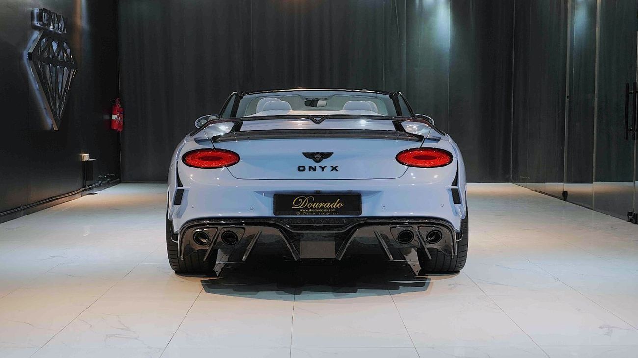 بنتلي-أونيكس GTX II | LIMITED OFFER | ONYX SPOILER | 745 HP | 3-YEAR WARRANTY AND SERVICE