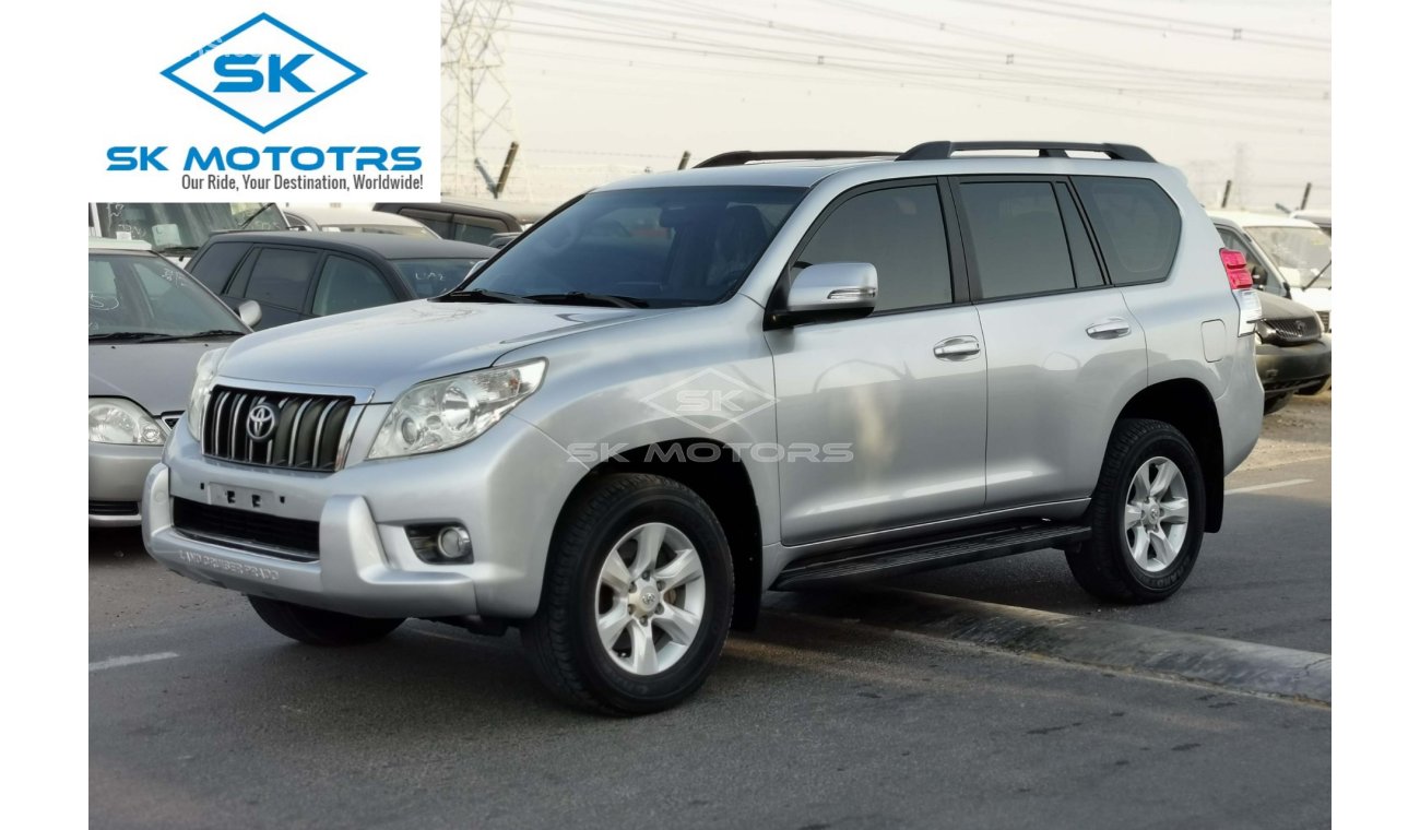 Toyota Prado 4.0L, 17" Rims, Rear Parking Sensor, Leather Seats, Sunroof, Cool Box, Fog Lamps, 4WD (LOT # 218)