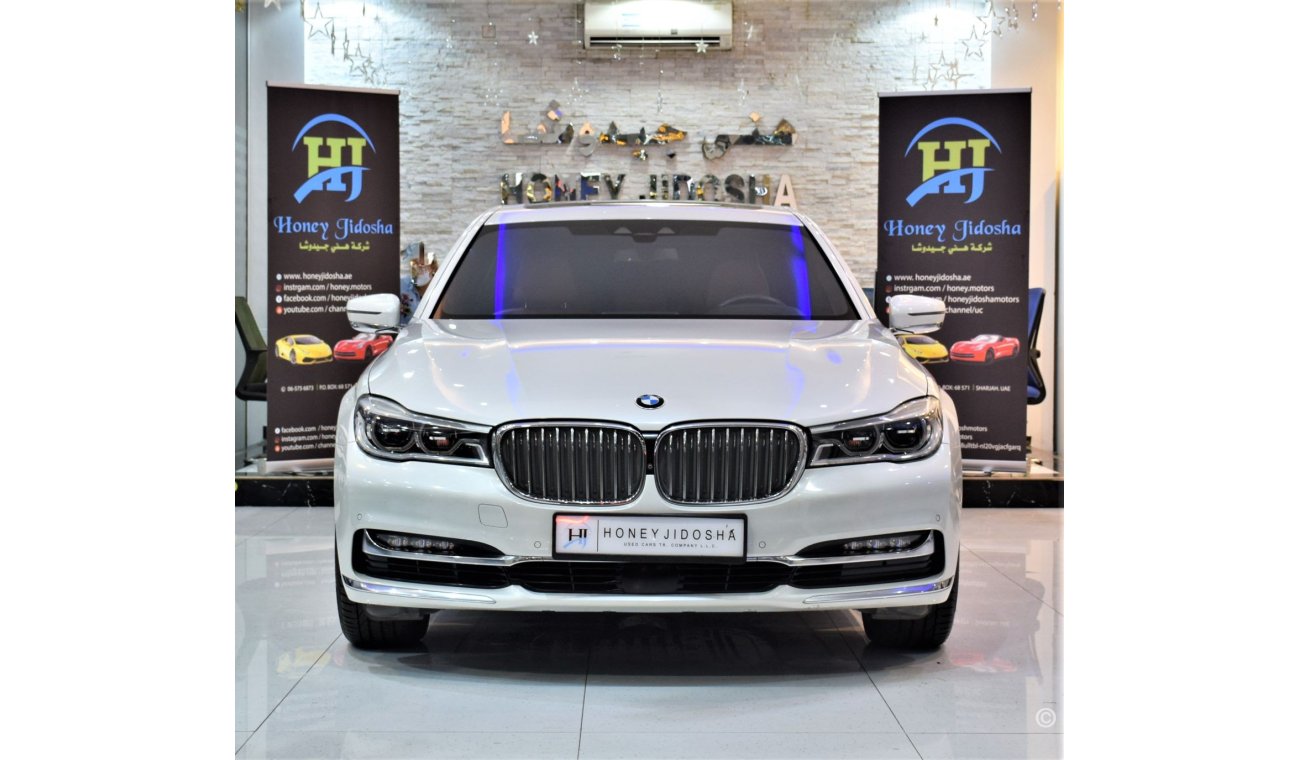 بي أم دبليو 740 ONLY 90,000KM! BMW 740Li 2016 Model! White Color GCC Specs