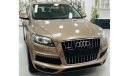 Audi Q7 TFSI quattro S-Line TFSI quattro S-Line GCC .. ORIGINAL PAINT .. perfect Condition . S line .