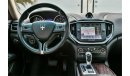 Maserati Ghibli S - GCC - AED 2,330 Per Month - 0% Down Payment