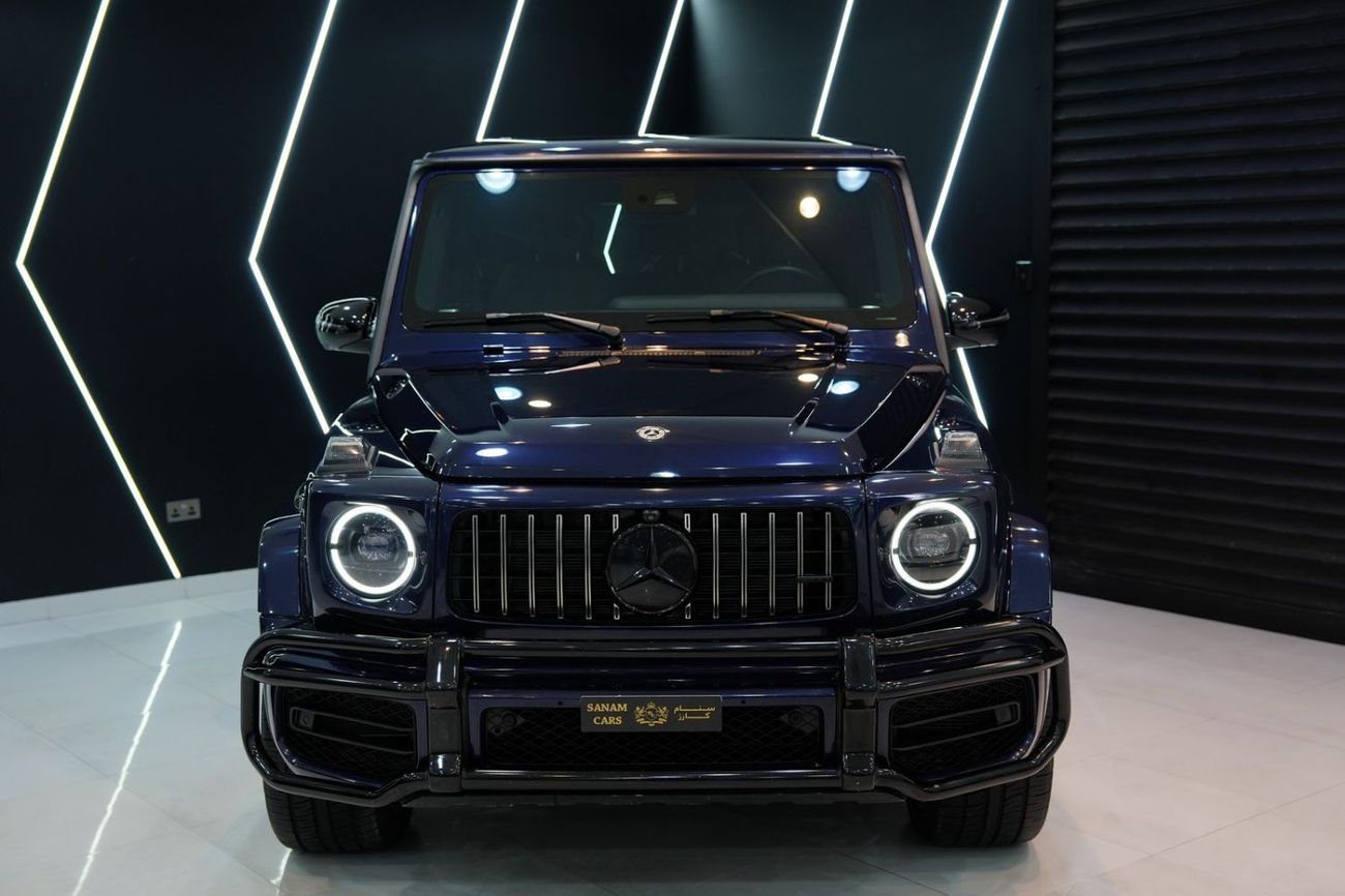مرسيدس بنز 500 G63 AMG Night Package Body Kit 2022 Mercedes-Benz G500, G63 Body Kit, Night Package, Carbon Interior, Gargash Warr + Serv!!
