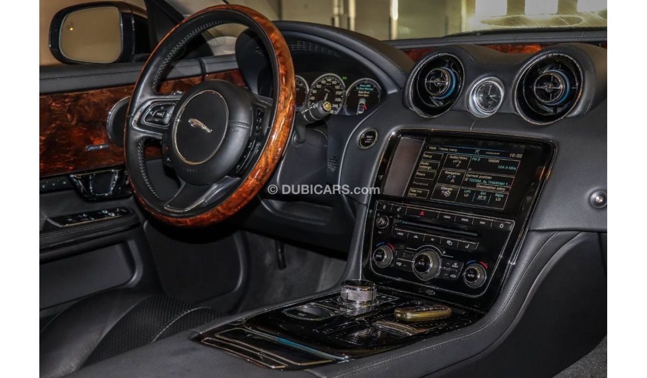 Jaguar XJ Jaguar XJL 3.0L LUXURY 2015 GCC under Warranty with Zero Down-Payment.