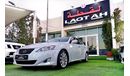 لكزس IS 300 خليجى موديل 2008 رقم واحد فتحة جلد رنجات حساسات بحالة ممتازة لاتحتاج لأى مصاريف
