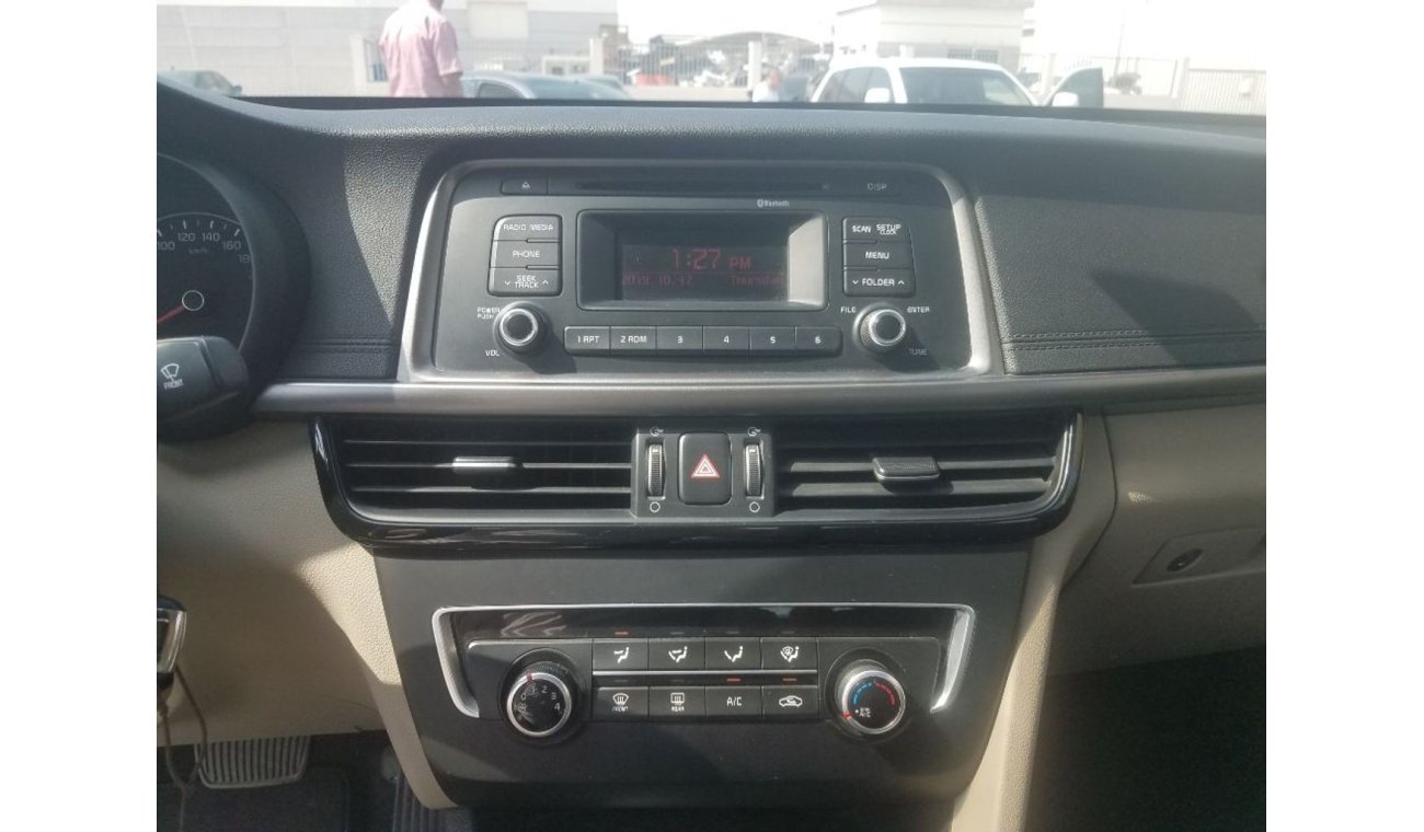 Kia Optima 2016 car and transmission Mileage km Location Amman agency Walking 1140