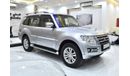 Mitsubishi Pajero EXCELLENT DEAL for our Mitsubishi Pajero GLS 3.8L ( 2017 Model ) in Silver Color GCC Specs
