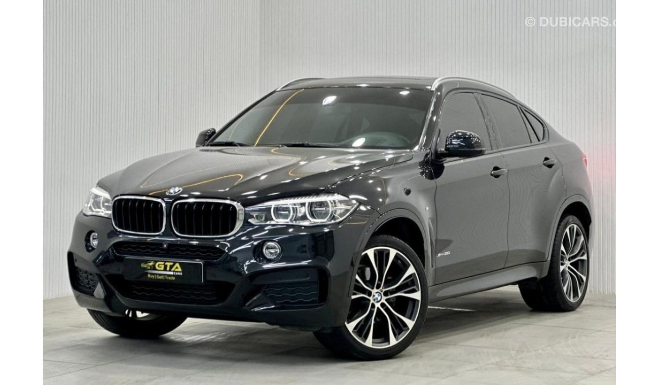 BMW X6 2018 BMW X6 35i M Sport, Nov 2025 BMW Service Package, Fully Loaded, Warranty, GCC