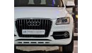 Audi Q5 EXCELLENT DEAL for our Audi Q5 S-Line 2.0T 2014 Model!! in White Color! GCC Specs