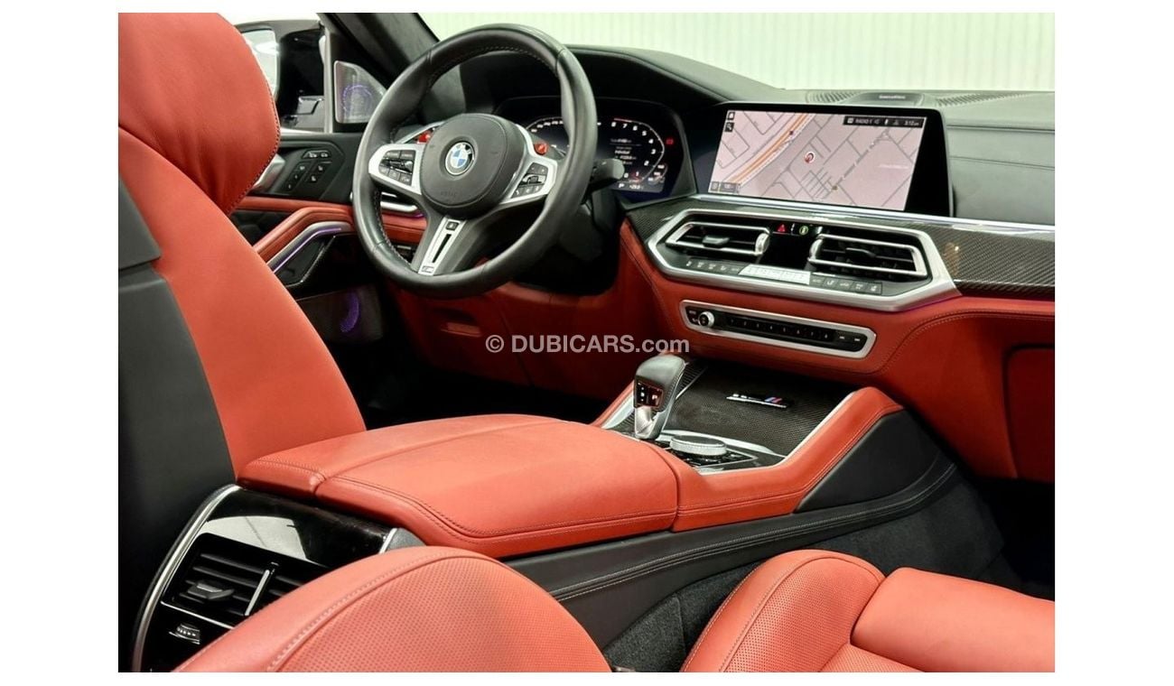 BMW X6M 2021 BMW X6M Competition, March 2024 BMW Warranty, April 2026 BMW Service Pack, Low Kms, GCC