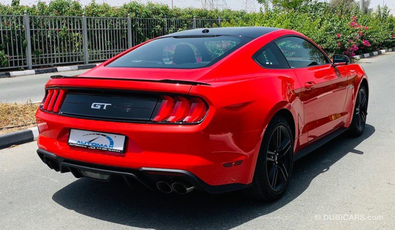 فورد موستانج 2020 GT بلاك إيديشن, 5.0, V8 , خليجي,عداد رقمي,3 سنوات أو 100K كم ضمان+K60كم صيانة