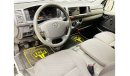 Toyota Hiace *HIGH ROOF + CARGO VAN + SIDE PANEL + USB + AUX / GCC / 2017 / UNLIMITED MILEAGE WARRANTY / 1,086 DH