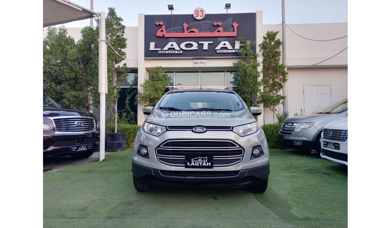 Ford EcoSport 2015 Gulf model, cruise control, rear wing, alloy wheels, fog lights sensors, in excellent condition