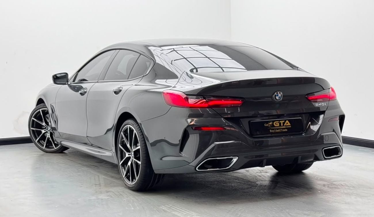 بي أم دبليو 840i 2022 BMW 840i M-Sport, 2027 BMW Warranty And Service Pack, BMW Service History, GCC