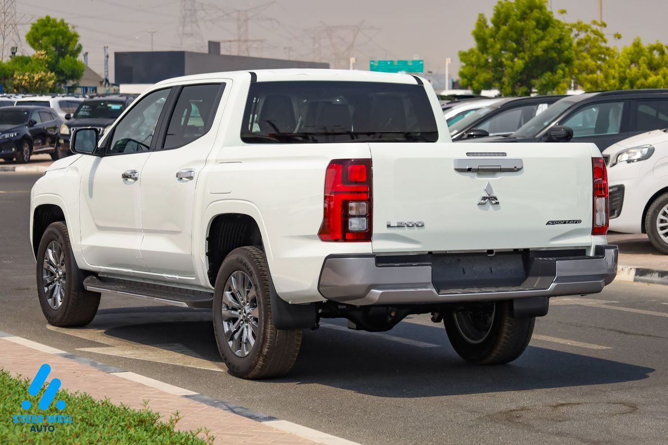 ميتسوبيشي L200 SPORTERO 2026 – 2.4L DSL Double Cab 4WD | 6-Speed AT | Chrome Edition