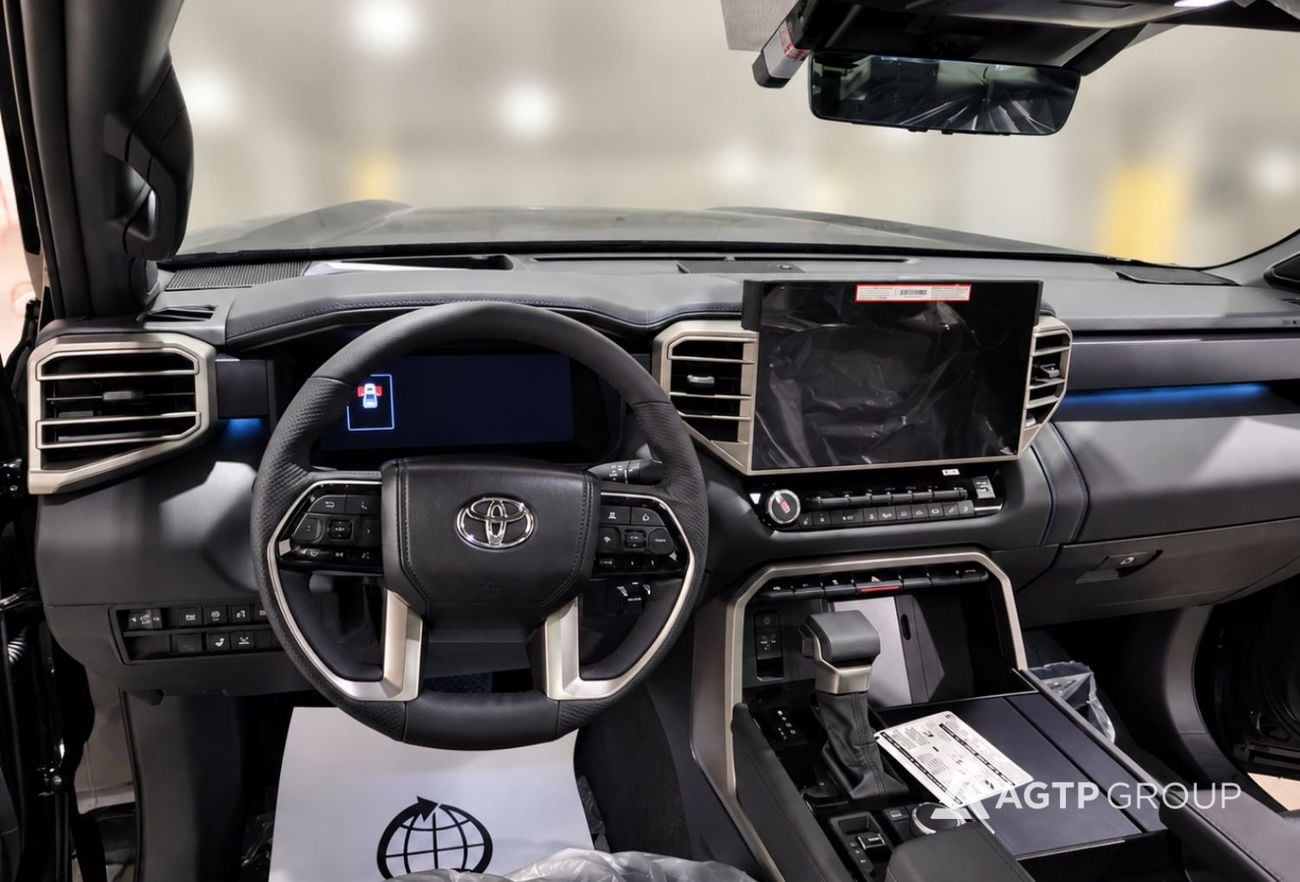 Toyota Tundra 3.4L Twin-Turbo V6 Petrol | FULL OPTION | Automatic | 4x4 | Canadian Specs | Black | Double Cab | Pa