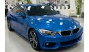 BMW 440i GCC .. FSH .. Warranty .. Original Paint .. Perfect Condition