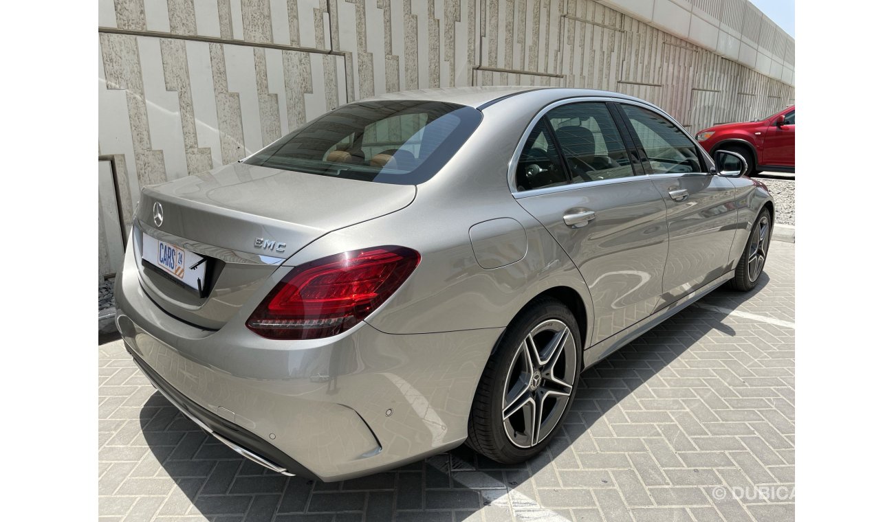 مرسيدس بنز C 200 C200 2.0L | GCC | EXCELLENT CONDITION | FREE 2 YEAR WARRANTY | FREE REGISTRATION | 1 YEAR FREE INSUR