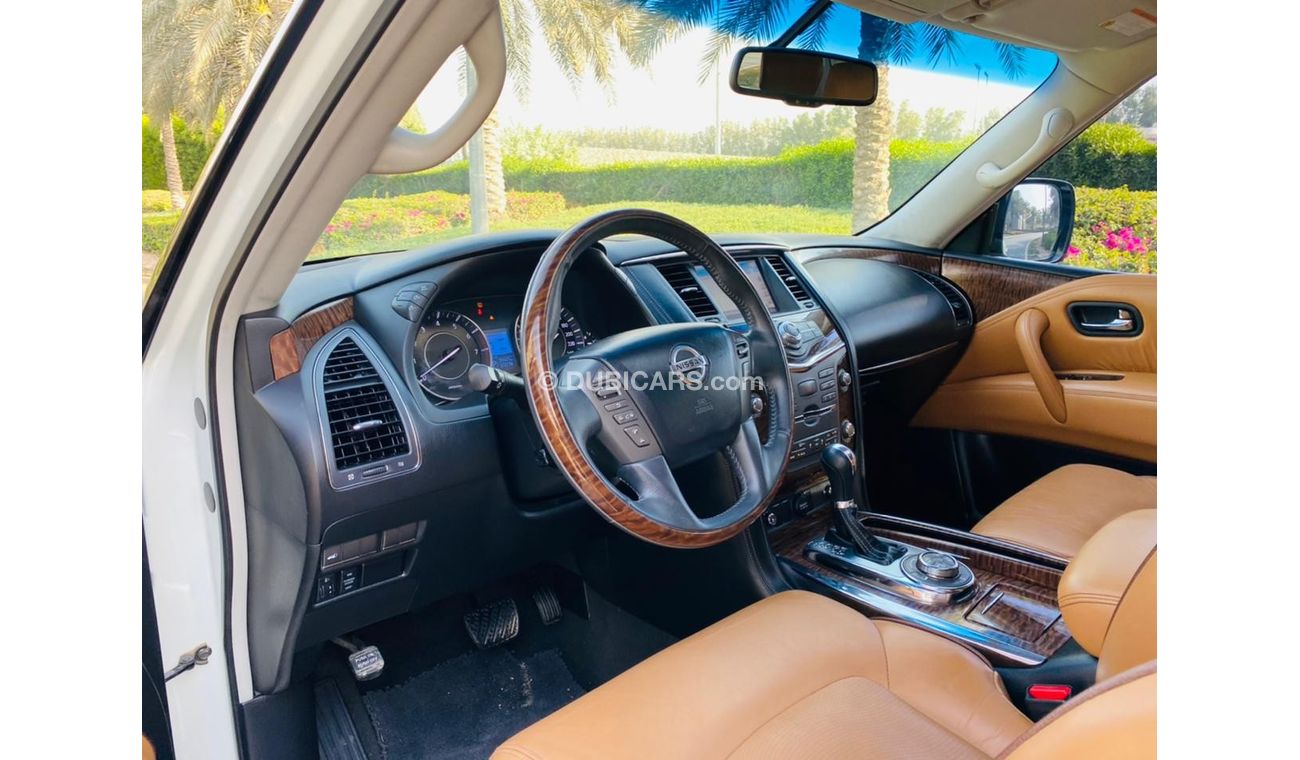 Nissan Patrol SE Platinum City Nissan patrol 2014 platinum full option perfect condition