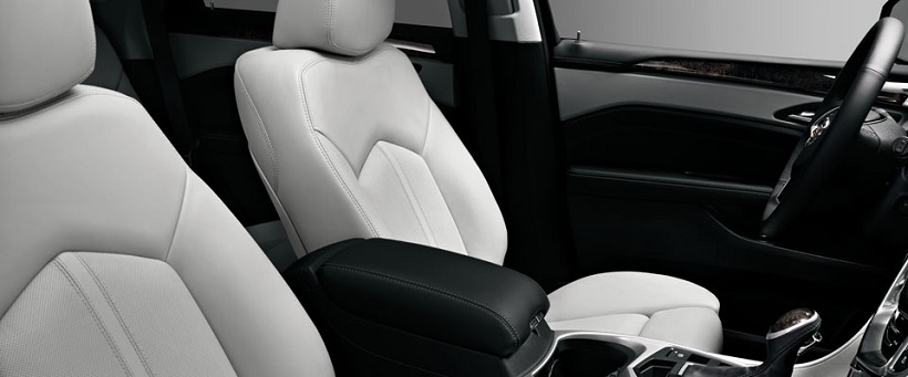 Cadillac SRX interior - Rear Left Angled