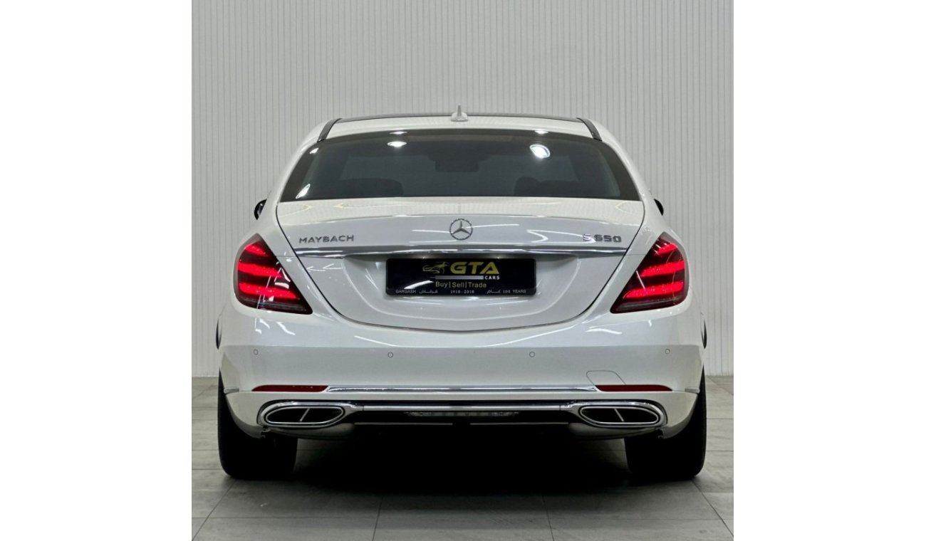 Mercedes-Benz S650 Maybach 2019 Mercedes-Maybach S 650 (FULL OPTION), Full Service History, Warranty, GCC