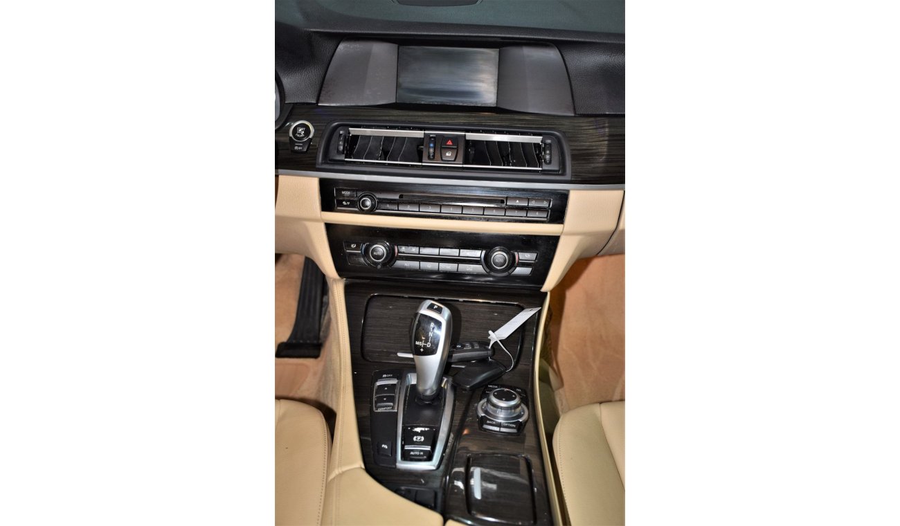 بي أم دبليو 520 EXCELLENT DEAL for our BMW 520i ( 2013 Model! ) in White Color! GCC Specs