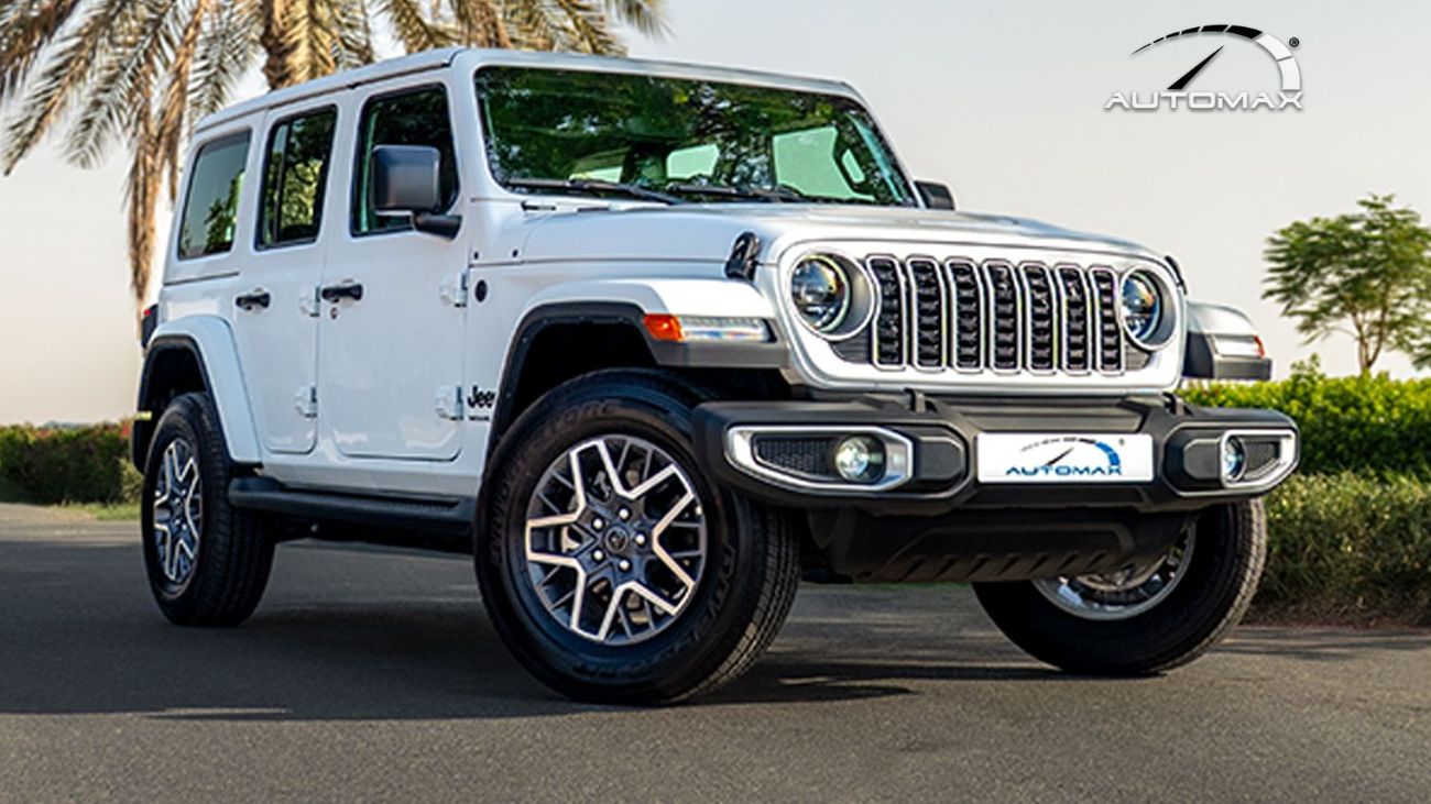 جيب رانجلر Unlimited Sahara Turbo 2025 GCC 0Km With 3 Years Warranty Or 60,000 Km @Official Dealer
