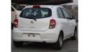 Nissan Micra NISSAN MICRA 2015 WHITE GCC EXCELLENT CONDITION WITHOUT ACCIDENT