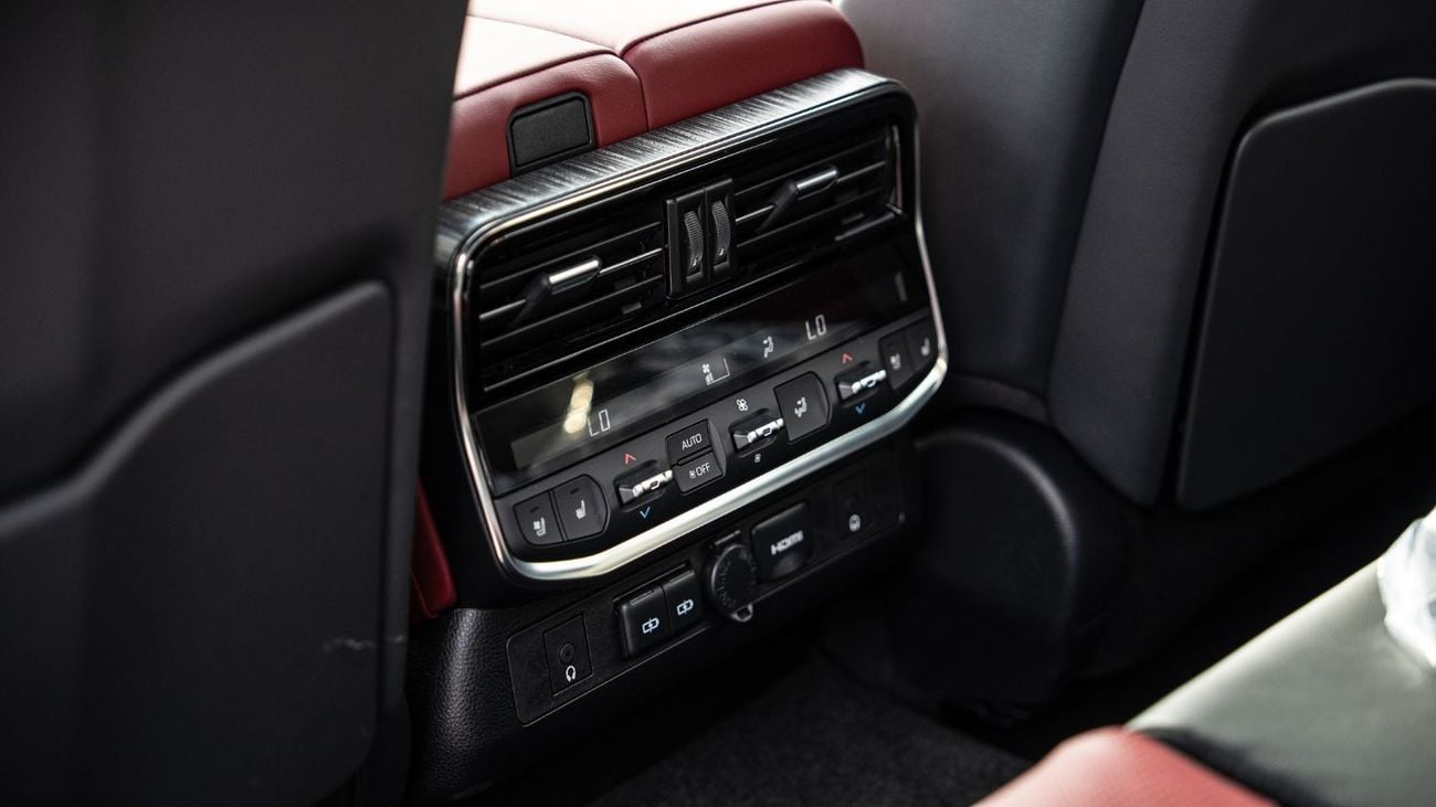 تويوتا لاند كروزر GRS 3.5L - Attitude Black-GR-S Black Inside Dark Red | Export Only