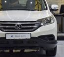 Honda CR-V LX EXCELLENT DEAL for our Honda CR-V ( 2013 Model ) in White Color GCC Specs
