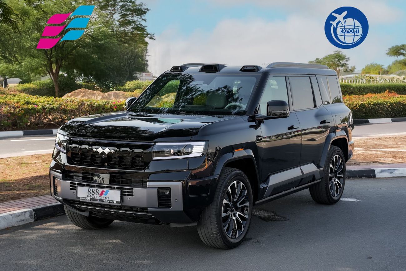 بي واي دي ليوبارد 8 2025 Leopard 8  NEW Flagship 5-seates AWD Black in White 0Km