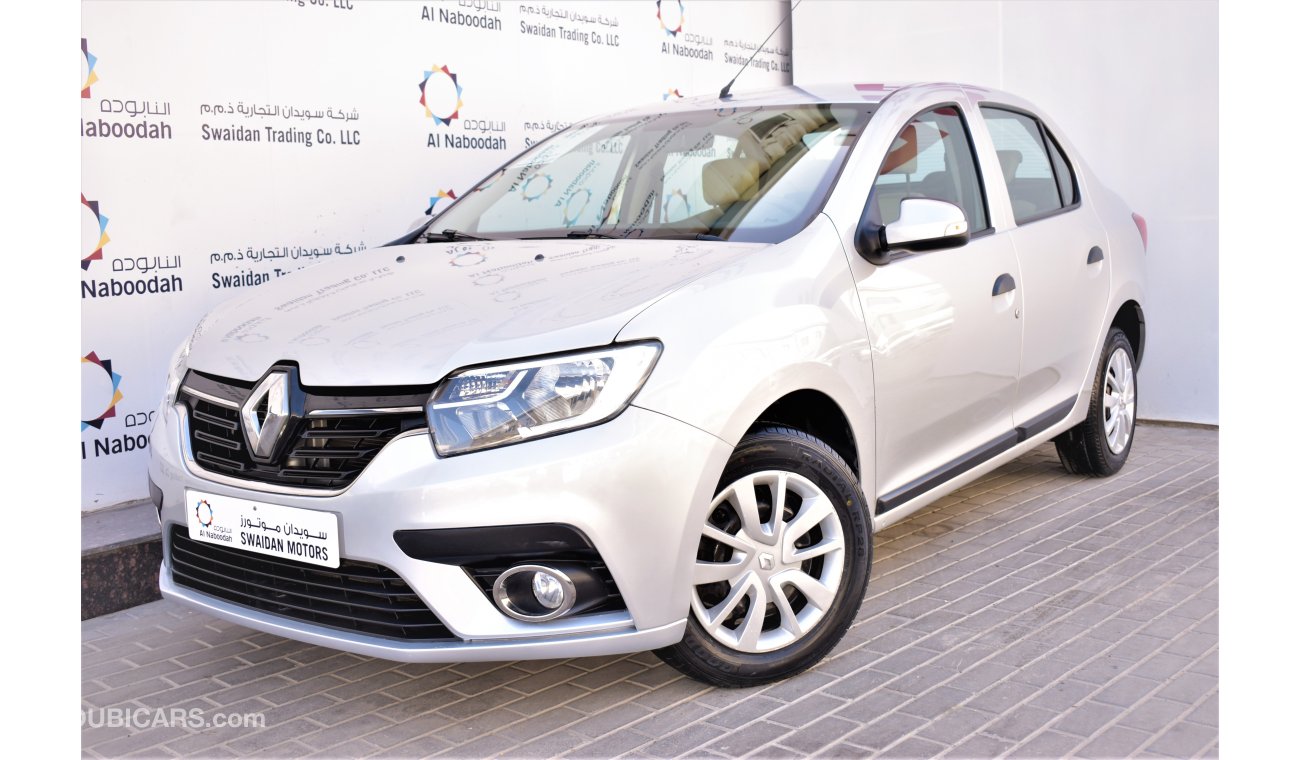 Renault Symbol AED 508 PM | 0% DP | 1.6L SE GCC WARRANTY