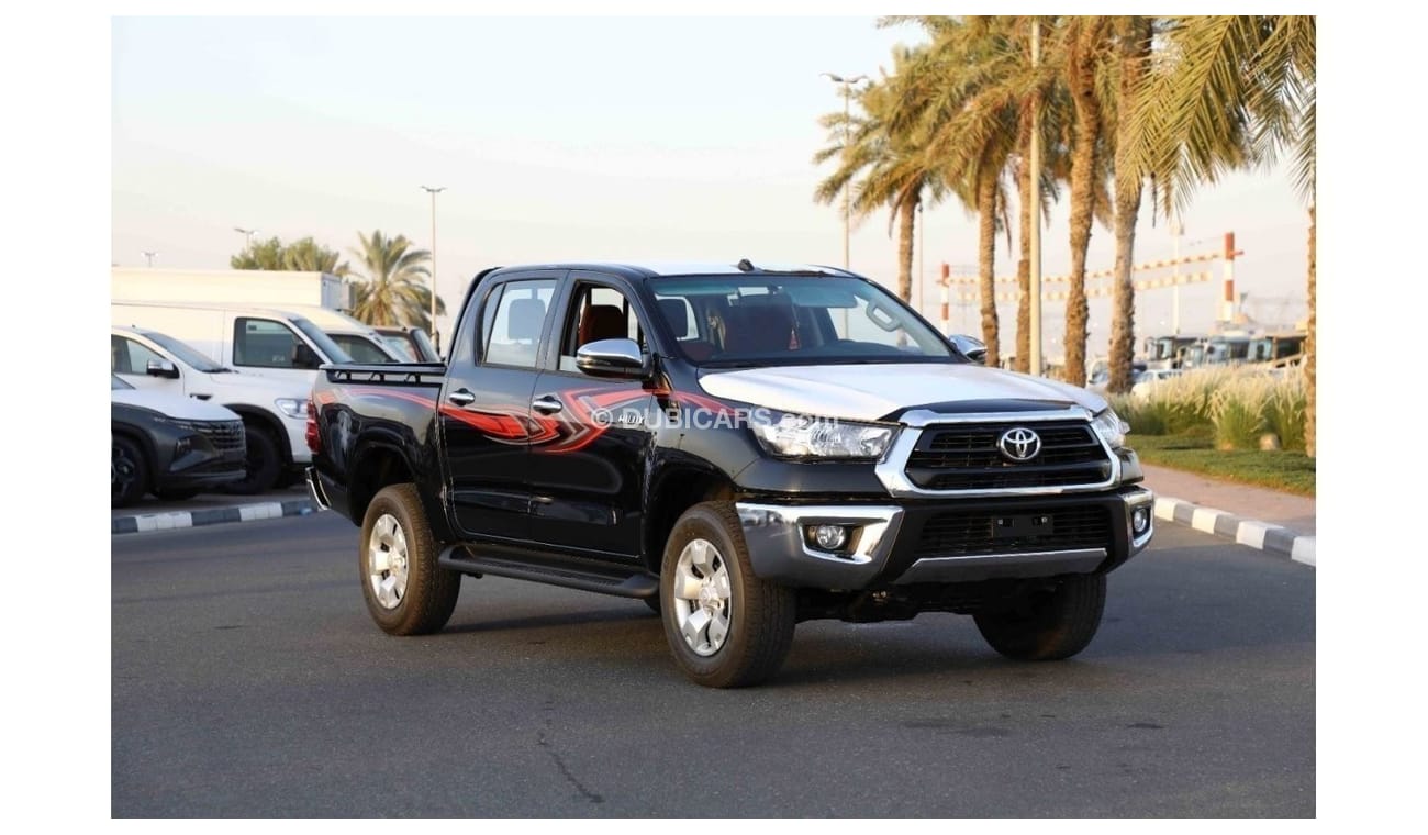 Toyota Hilux 2023 Toyota Hilux 4x4 DC 2.4 D MT - Black inside Maroon | Export Only