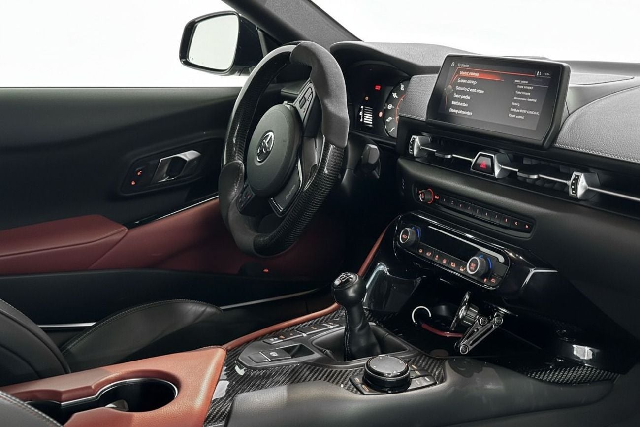 Toyota Supra GR 3.0L M/T AED 4,191 / Monthly l 0% Downpayment l Toyota Supra GR 3.0 Manual l Al-Futtaim Warranty