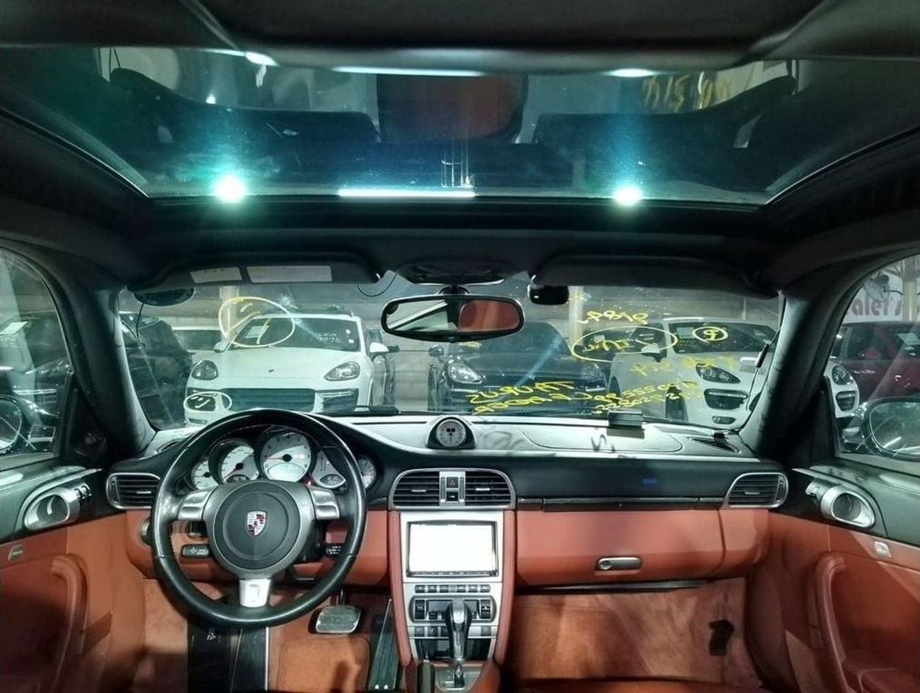 بورش 911 TARGA 4S 2007 3.8L, WITH SPORTS CHRONO PACKAGE, CARBON INTERIOR PACKAGE AND MORE..