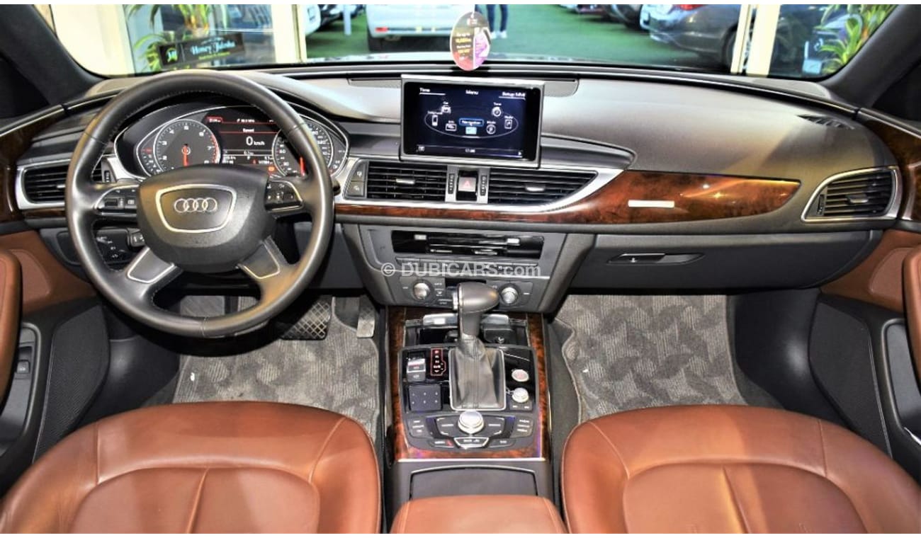 أودي A6 AMAZING Audi A6 2013 Model!! in Grey Color! GCC Specs