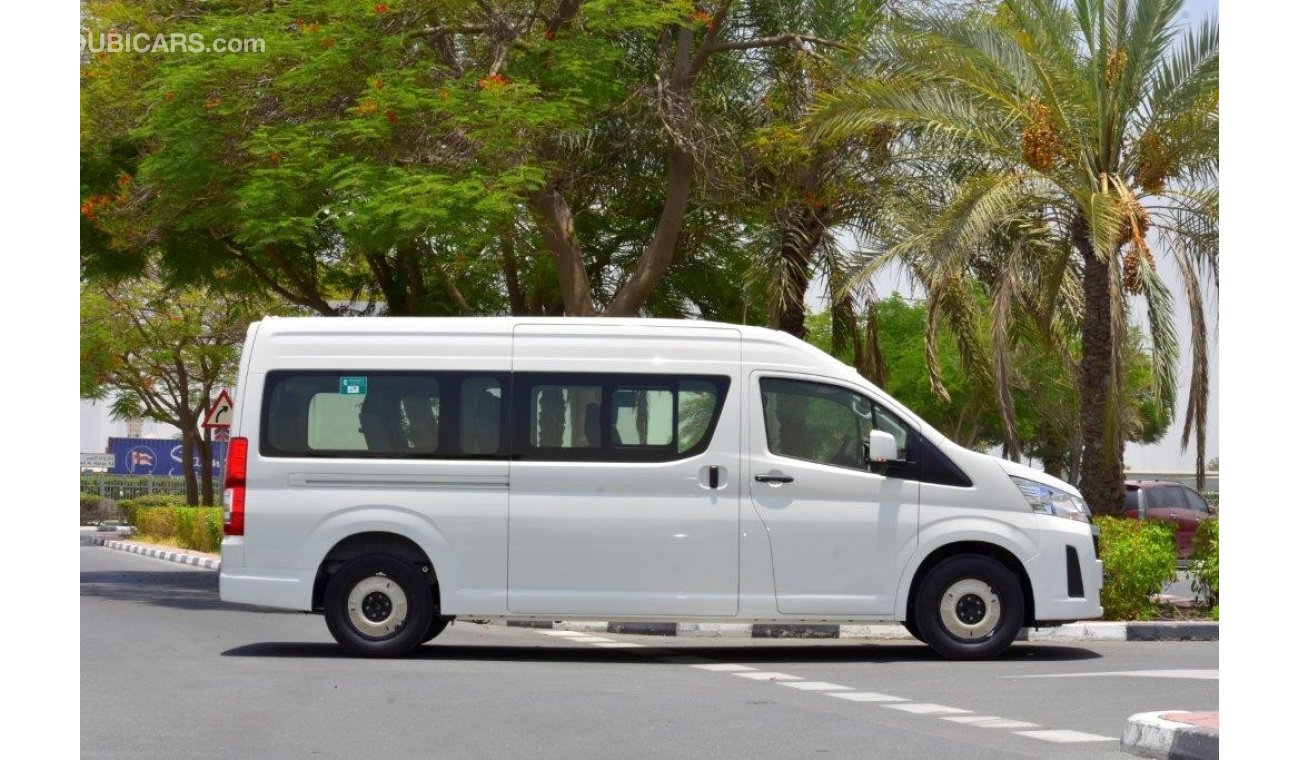 تويوتا هاياس 2019 MODEL TOYOTA HIACE HIGH ROOF 3.5L PETROL 13  SEATER BUS