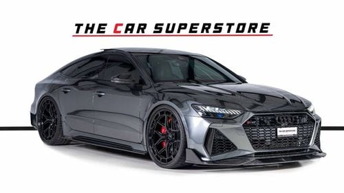 Audi RS7 quattro 4.0L Carbon Fiber Upgrades-Active Sports Exhaust System-Daytona Grey Premium Color