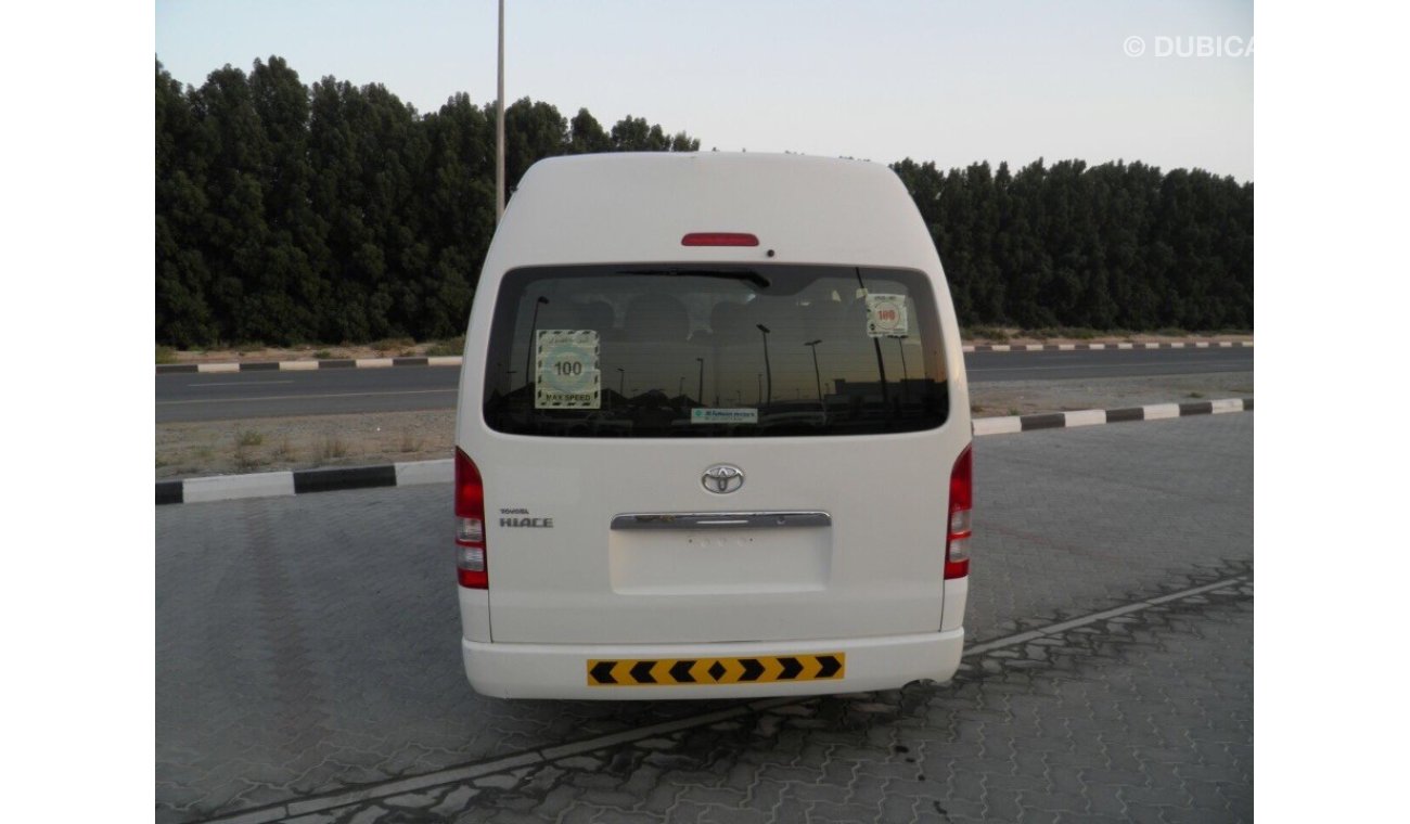 Toyota Hiace 2013 السقف العالي رقم 1 REF#240