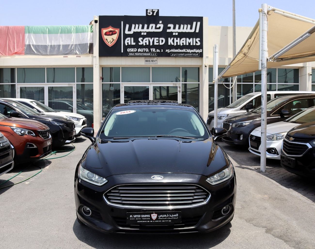 Ford Fusion SEL ACCIDENTS FREE - GCC - SUNROOF - ORIGINAL PAINT - PERFECT CONDITION INSIDE OUT
