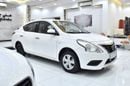 Nissan Sunny EXCELLENT DEAL for our Nissan Sunny ( 2015 Model ) in White Color GCC Specs