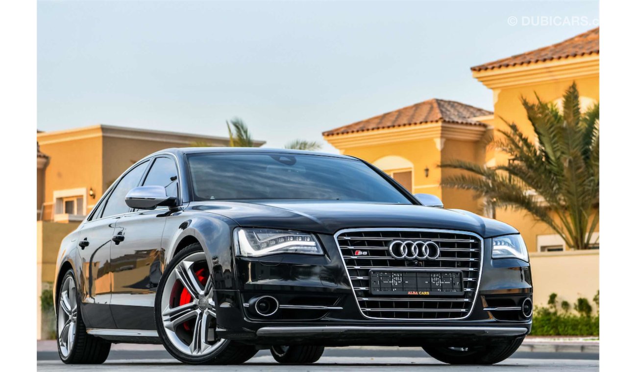 Audi S8 3 Y Warranty!  GCC - AED 2,839 per month - 0% Downpayment