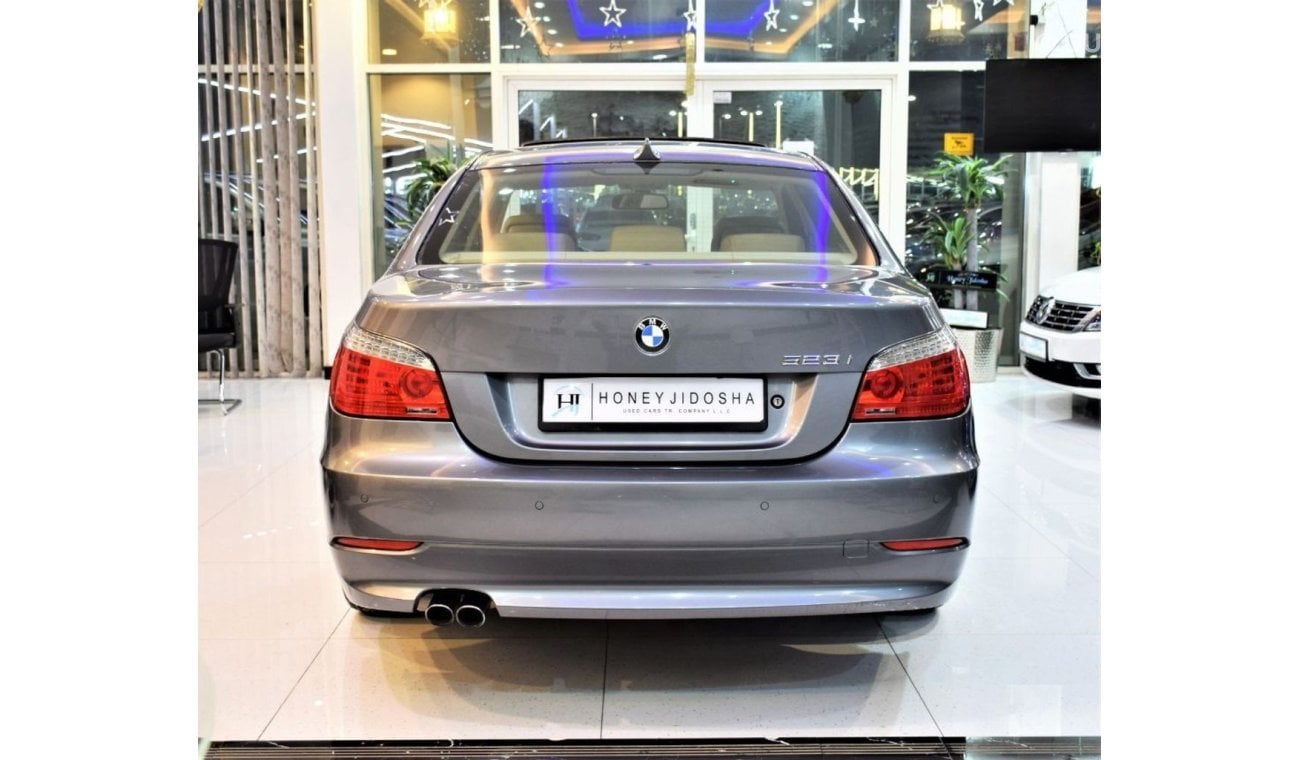 بي أم دبليو 523 ONLY 58000 KM!!! BMW 523i 2010 Model!! in Grey Color! GCC Specs