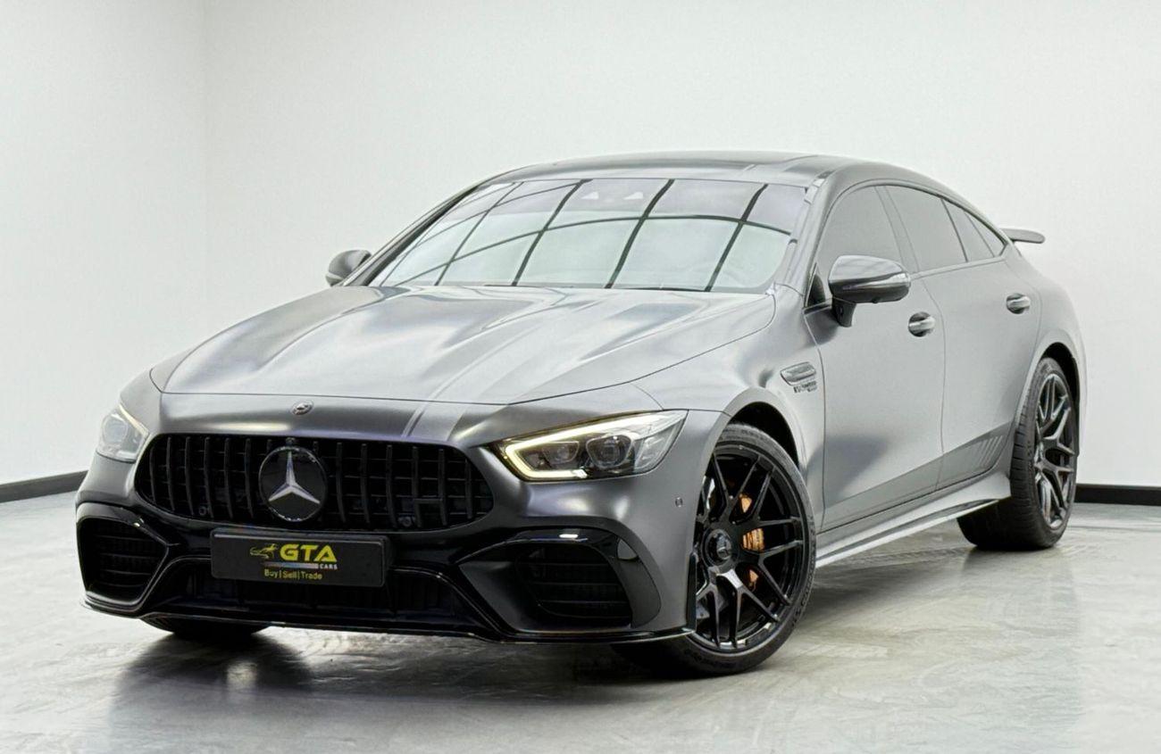 Mercedes-Benz AMG GT 43 2019 Mercedes-AMG GT 63 S Edition 1 4MATIC+ 4-Door Coupe, Night Package, 1 Year Warranty, FSH, GCC
